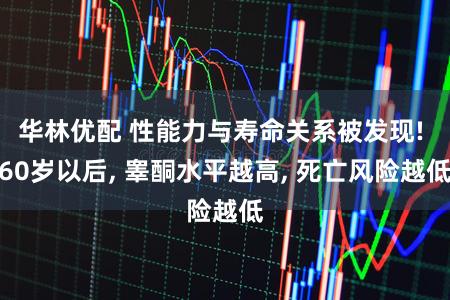 华林优配 性能力与寿命关系被发现! 60岁以后, 睾酮水平越高, 死亡风险越低