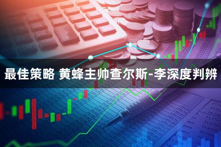 最佳策略 黄蜂主帅查尔斯-李深度判辨