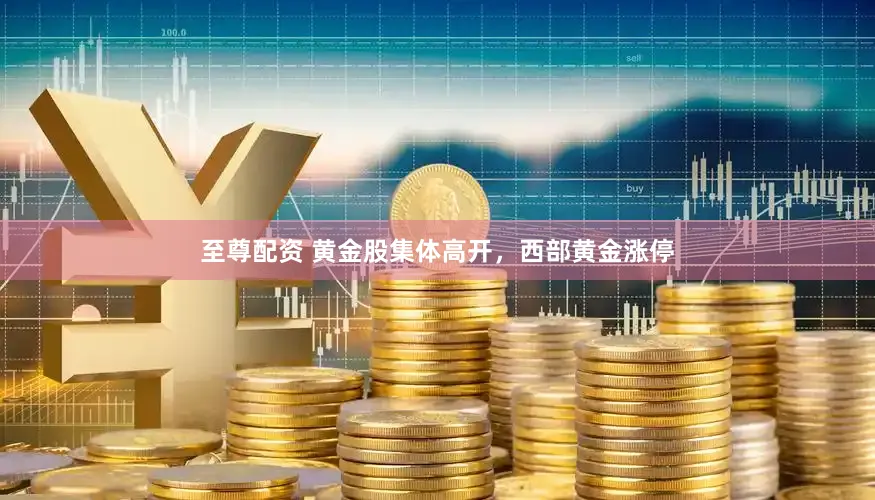 至尊配资 黄金股集体高开，西部黄金涨停